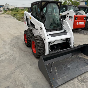 Cargadora Compacta Usada <span class=keywords><strong>Bobcat</strong></span> S160, Minicargadora de Ruedas <span class=keywords><strong>S130</strong></span> S185 S300 S450 para Construcción, Agricultura y Remoción de Nieve - Product Image 5