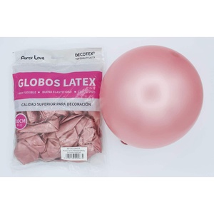 Party Love Latex <b>Balloons</b> 30cm Rose Gold Metallic 50pcs <b>Decorative</b> - Product Image 1