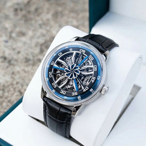 OEM Custom Logo Sports Car Wheel <b>Skeleton</b> <b>Watch</b> Luminous Astronomia Rim Rotation Mechanical Self-winding <b>Watches</b> Manufacturer - Product Image 1