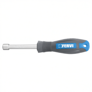 Fervi <b>Socket</b> Wrench 10mm Cr-V Steel With Ergonomic Handle - Product Image 2