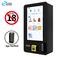 Máquina Expendedora de Pared con Pantalla Táctil para Verificación de Edad y Múltiples Métodos de Pago para Bolsitas de Nicotina y Productos Atomizables