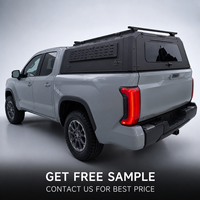 Aluminium Toyota Tacoma Ladeflächenabdeckung Hardtop-Canopy 2022 2023 2024 4x4 Dachträger Wasserdicht OEM ODM