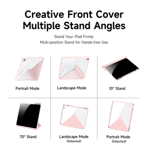 Flip-<b>stand</b> <b>tablet</b> case <b>for</b> iPad Pro 13 (2024-2025) / iPad 10 (2022) - 11 (2025) with pen slot and magnetic <b>tablet</b> cover - Product Image 2