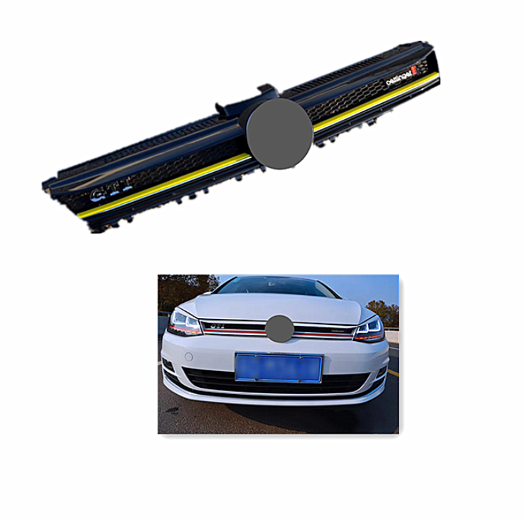 フォルクスワーゲンvwゴルフ7 7.5アップグレードハニカムoettinger