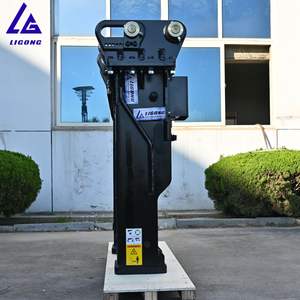 Brise-roche hydraulique de marteau d'accessoires d'excavatrice avec la lubrification automatique pour réduire l'usure - Product Image 2