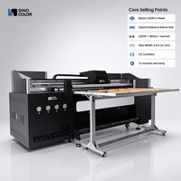 2 Meter UV-Flachbettdrucker Rolle-zu-Rolle mit Epson I3200 Druckkopf LED-Plotter für Acryl-, PVC-Platten- und Vinylbanner-Druck