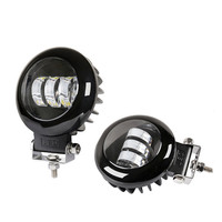 Projecteur lumineux LED pour voiture, faisceau combo 12v 24v, 2 pièces