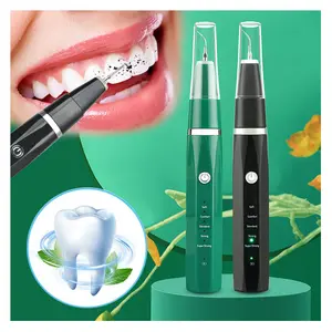 Ultrasonic Dental Scaler Tartar Stain Teeth Plaque Black Calculus Remover Electric Dental Tooth Cleaner For Home Use