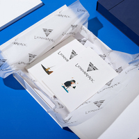 Custom Logo Gift Packaging by Lionwrapack - Eco-Friendly Recyclable Large Textured Art Paper Clothing Boxes