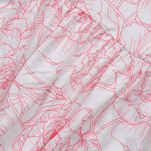 Abiti di cotone Casual estivi per bambini di alta qualità con volant floreale a spalla <span class=keywords><strong>elegante</strong></span> da bambina - Product Image 5