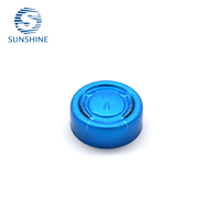 Capuchon en aluminium personnalisé pour flacon d'infusion, flacons en verre stériles de qualité pharmaceutique pour injection, avec opercule scellé