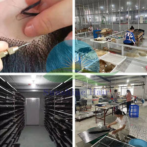 Toupets pour hommes en cheveux indiens Remy les moins chers, noirs naturels, ondulés, à base de mono + PU, avec peau fine, permanents, pour remplacement capillaire - Product Image 6