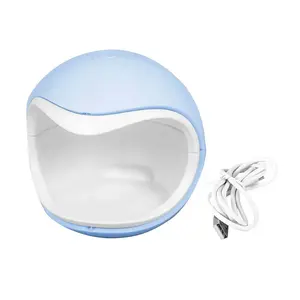 Cute Portable Fast Drying Small MINI-11 Nail Dryer 12W Single Finger Nail Art Light UV LED Cordless Nail Lamp With Usb Charger