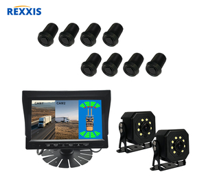 Thay đổi khoảng cách Hệ thống hỗ trợ đỗ xe 8 cảm biến thông minh với các tính năng thay đổi màu sắc hiển thị ngược lại ống kính kép - Product Image 2