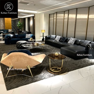 Canapé de salon moderne confortable <span class=keywords><strong>Marenco</strong></span>, canapés italiens de luxe en tissu microfibre, canapé sectionnel modulaire en velours - Product Image 5
