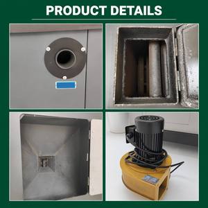 <span class=keywords><strong>Estufa</strong></span> de <span class=keywords><strong>Pellets</strong></span> de Madera Fangran 500S Moderna con Panel Táctil WiFi, Calentador de Agua Interior Silencioso, Radiador de Calefacción Multi-Habitación para Villa u Hotel - Product Image 3