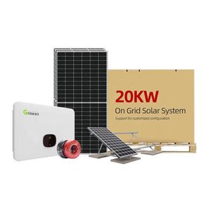Hecho en China Venta al por mayor Sistema <span class=keywords><strong>solar</strong></span> 10KW 12KW 15KW 20KW Energy <span class=keywords><strong>Ongrid</strong></span> Paneles solares <span class=keywords><strong>Kit</strong></span> para el hogar - Product Image 1