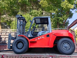 Jac xe nâng cpcd 30j 2500 kg 10 tấn DIESEL bên loader xe nâng phía trước đôi không khí lốp xe nâng xe tải Cab nóng có sẵn - Product Image 6