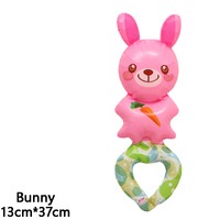 Nouveau Design Poignet Ballon Joyeux Anniversaire Fête Lapin Ballons Décorations Enfants amour Jouet Ballon