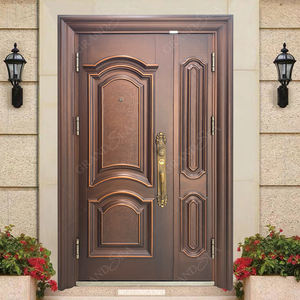 Portes de sécurité en acier robuste pour entrée principale de <span class=keywords><strong>maison</strong></span> de style américain moderne, simple ou <span class=keywords><strong>double</strong></span>, <span class=keywords><strong>prix</strong></span> - Product Image 2