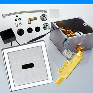 Shuaiziqi ขายร้อนติดผนัง <span class=keywords><strong>Sensor</strong></span> ปกปิดแบบสัมผัสห้องน้ําปัสสาวะวาล์วตรวจจับฟลัช - Product Image 6