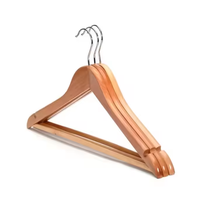 Cintres artisanaux en bois manteau veste cintre cintre pour le camping