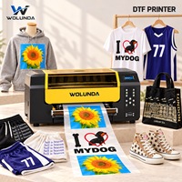 Mesin Printer DTF XP600 Hemat Biaya, Transfer Roll Film 30cm untuk Startup Brand Pakaian, Toko Online, Logo Custom
