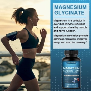 Cápsulas Veganas de Multivitaminas con Glicinato de Magnesio, Zinc, Vitamina D3 y <span class=keywords><strong>B6</strong></span>, Apoyo para Músculos, Nervios, Articulaciones, Corazón y Salud Inmunológica para Adultos - Product Image 5