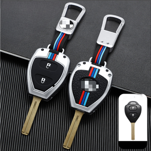 Options de modèles multiples Étui de protection pour clé de voiture en aluminium avec télécommande et pièces métalliques - Product Image 1