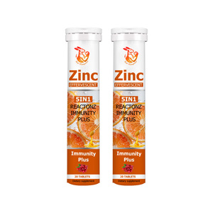 Comprimés effervescents de zinc à marque privée : Complément pour la récupération et la recharge à chaque gorgée, stimule l'immunité, comprimés savoureux et rafraîchissants - Product Image 1