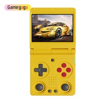 Consola de Juegos Portátil Retro RG34XX SP Flip Classic con Pantalla de 3.4 Pulgadas, Reproductor de Videojuegos Linux, Compatible con WIFI, 2 GB de RAM, 64 GB