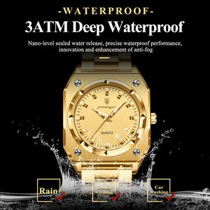 Poedagar 788 Gold Luxury Women Watch Waterproof Luminous Stainless Steel Women's Quartz Watches - Product Image 4