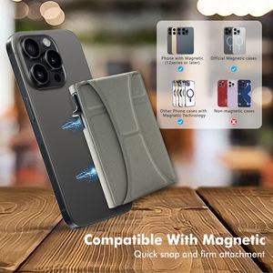 Casekey New Pop up Aluminum <b>Card</b> <b>Holder</b> Case With Magnetic Function Strong Magnet Minimalist RFID <b>Card</b> <b>Holder</b> <b>Wallet</b> - Product Image 6