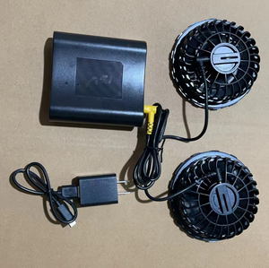 कस्टम उच्च गुणवत्ता वाले ग्रीष्मकालीन सुरक्षा चिंतनशील कमर कमर के साथ 12 वी प्रशंसक और सुरक्षा के लिए बैटरी - Product Image 3