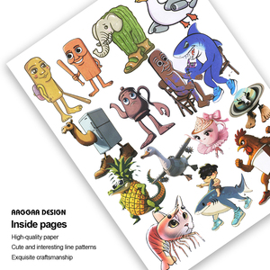 Best-seller : Ensemble de livres de coloriage sur mesure sur le thème des extraterrestres, livre de coloriage en papier pour enfants, impression de bandes dessinées et de romans, reliure parfaite - Product Image 4
