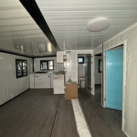 Petite villa moderne de luxe Maison modulaire préfabriquée portable de 20 pieds 40 pieds Maison en conteneur pliable extensible pour hôtel
