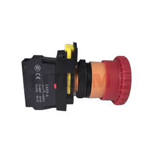 <span class=keywords><strong>Interruttore</strong></span> a pulsante a fungo in plastica da 22mm LA115-A <span class=keywords><strong>01</strong></span> NC rosso <span class=keywords><strong>interruttore</strong></span> di arresto di emergenza IP65 10A 660V Marine - Product Image 2