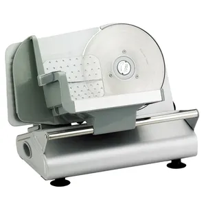 Electric Automatic Frozen Meat Slicer Sausage Cheese Bread Cutter 22cm Blade Meat Slicer