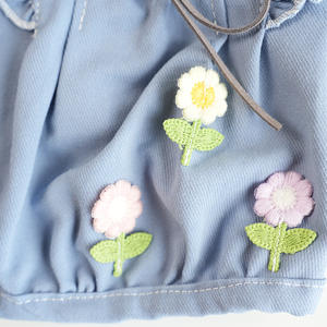 ग्रीष्मकालीन वसंत शरद ऋतु फैशन ब्लू जेइयन पिल्ला कपड़े छोटे डेनिम कुत्ते पालतू जैकेट कोट - Product Image 6