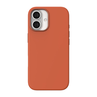 Coque de téléphone antichoc en silicone pour iPhone 17 Air, bord surélevé de 1,0 mm, protection de l'objectif de l'appareil photo