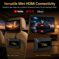 Nueva Caja Inteligente Universal con Android 13 para Carplay Inalámbrico/Con Cable, Dongle 2G+32G con Aplicaciones de Netflix y YouTube, 1 Año de Garantía