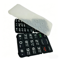 Clavier en caoutchouc pour télécommande avec logo personnalisé imprimé, calculatrice industrielle, moulage et découpe