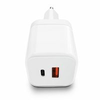 Chargeur mural à charge rapide 45W PD 3.0, prise EU, ports USB-C et USB pour téléphones mobiles et ordinateurs portables