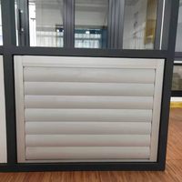 Lames de ventilation en aluminium personnalisées Hongze Hz001 |   Ouvre-volet électrique automatique intelligent au design moderne pour hôtel