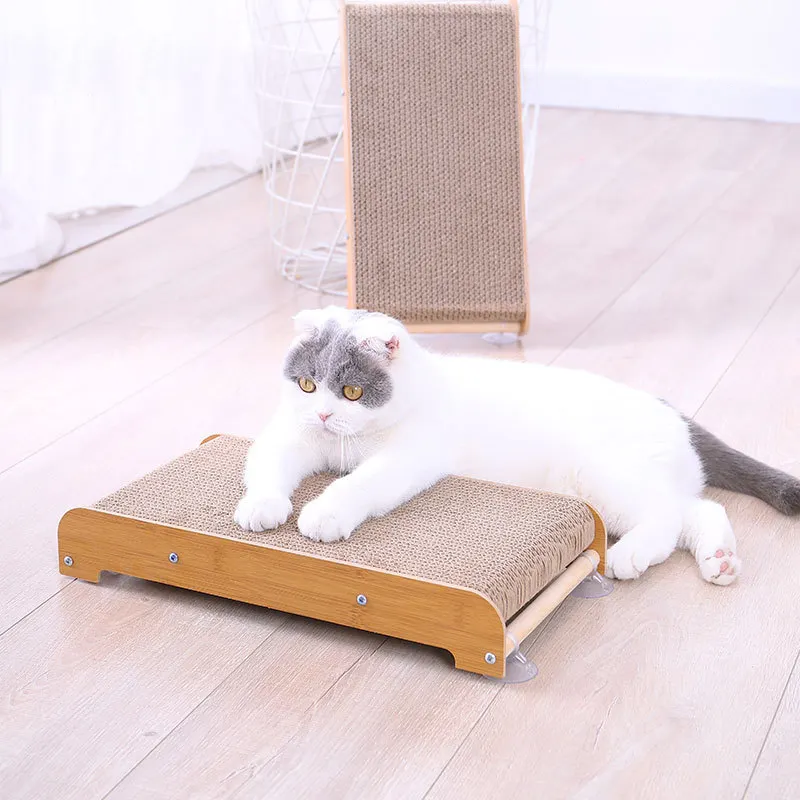 Kastking — gratte-papier ondulé pour chat, équipement en carton carré mural en bois, nouvelle collection