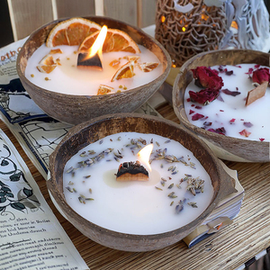 Perfume Natural Familiar de Cera de Coco para Ramadán, No Tóxico, Ecológico, Etiqueta Privada, Elegante, Hecho a Mano con Cáscara de Coco - Product Image 3