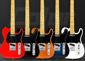 <span class=keywords><strong>Chitarra</strong></span> Elettrica Geake TL Advanced Fixed Bridge per Bambini e Adulti, <span class=keywords><strong>Chitarra</strong></span> <span class=keywords><strong>Digitale</strong></span> per Principianti Rock - Product Image 2