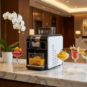 Machine à smoothies glacés électrique pour usage hôtelier, idée cadeau originale pour les gourmets, pour toutes les boissons liquides congelées, compacte, sans BPA - Product Image 1