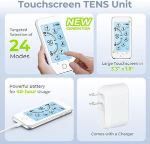 Nouveaux appareils de soins de santé écran tactile TENS EMS stimulateur de jambes musculaires Machine masseur d'impulsion électronique - Product Image 5