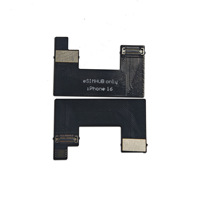 Tiroir SIM intégré pour iPhone 16 et 16 Plus, mise à niveau ESIM double SIM interne, version américaine pour téléphones mobiles